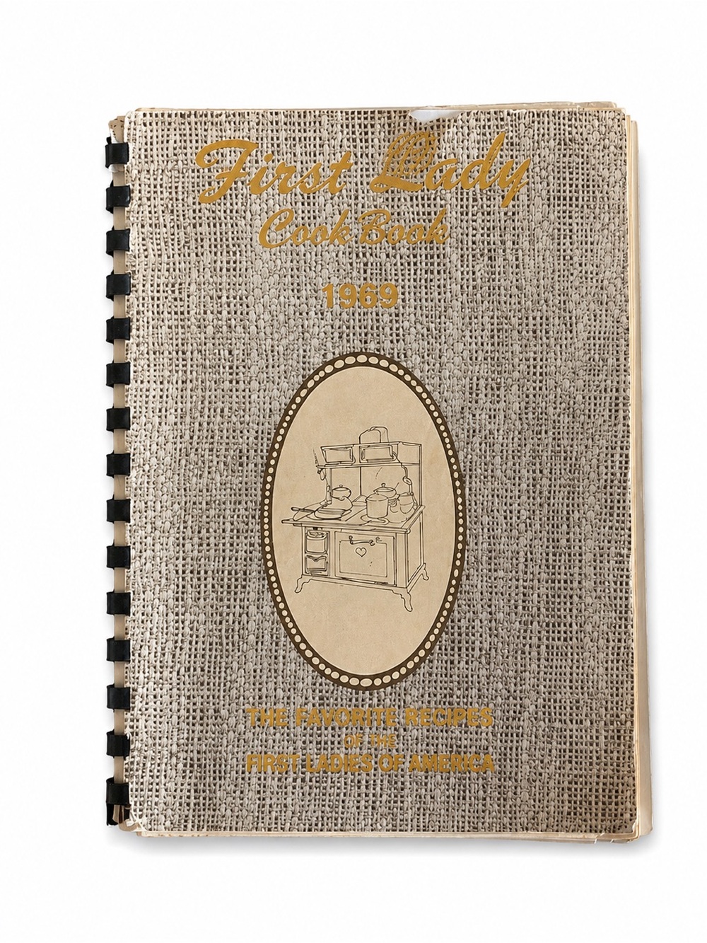 1966 Hardback Vintage Cookbook “THE FIRST LADIES COOK BOOK”